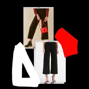 UO cropped wide leg pants